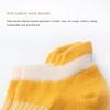 5Pair Baby Anti Slip Adhesive Boat Socks 0-3Year Kids Spring Autumn Low Cut Floor Sock Cute Cartoon Animals Toddler Cotton Socks