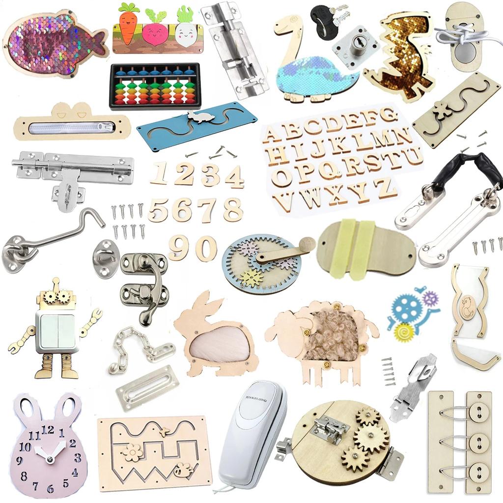 Self-Assembly First-Class Montessori Premium-Quality Busy Premium-Quality Board Play Sets For Superior-Grade Children Superior-Grade Sensory