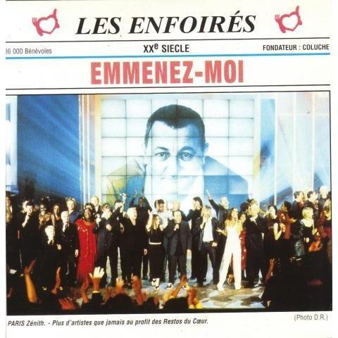 CD LES ENFOIR?S - Emmenez-moi 74321703602 BMG France 1999 France Pop Used