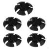 5 Pieces Snowflake Basket End Cap Walking Hiking Stick Outdoor Sports Accessories