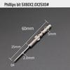 GOOD801 Electric Phillips Head Screwdriver Bit, 5mm Shank, 3mm Magnetic, 60mm Length