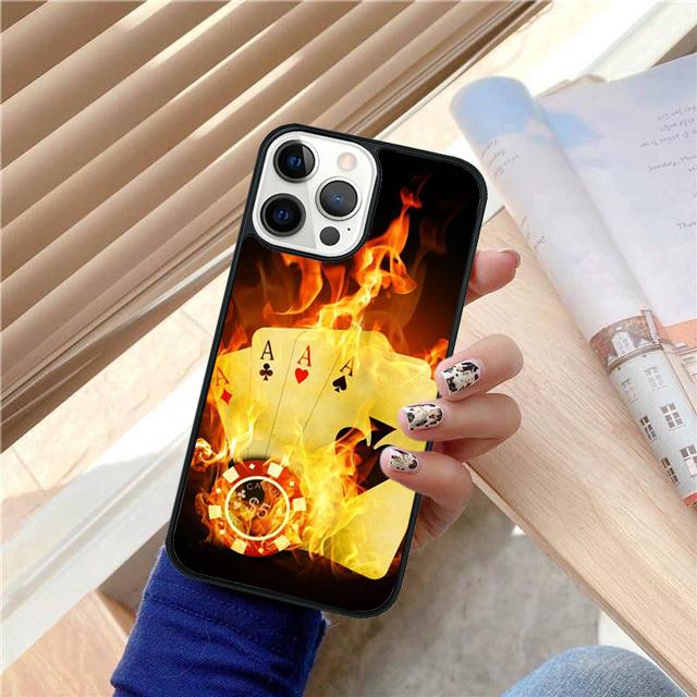 CASINO PLAYING CARD COLLECTION Phone Case Cover For iPhone 17 Air 15 16e 14 13 12 Pro Max 11 Pro Max Plus Coque