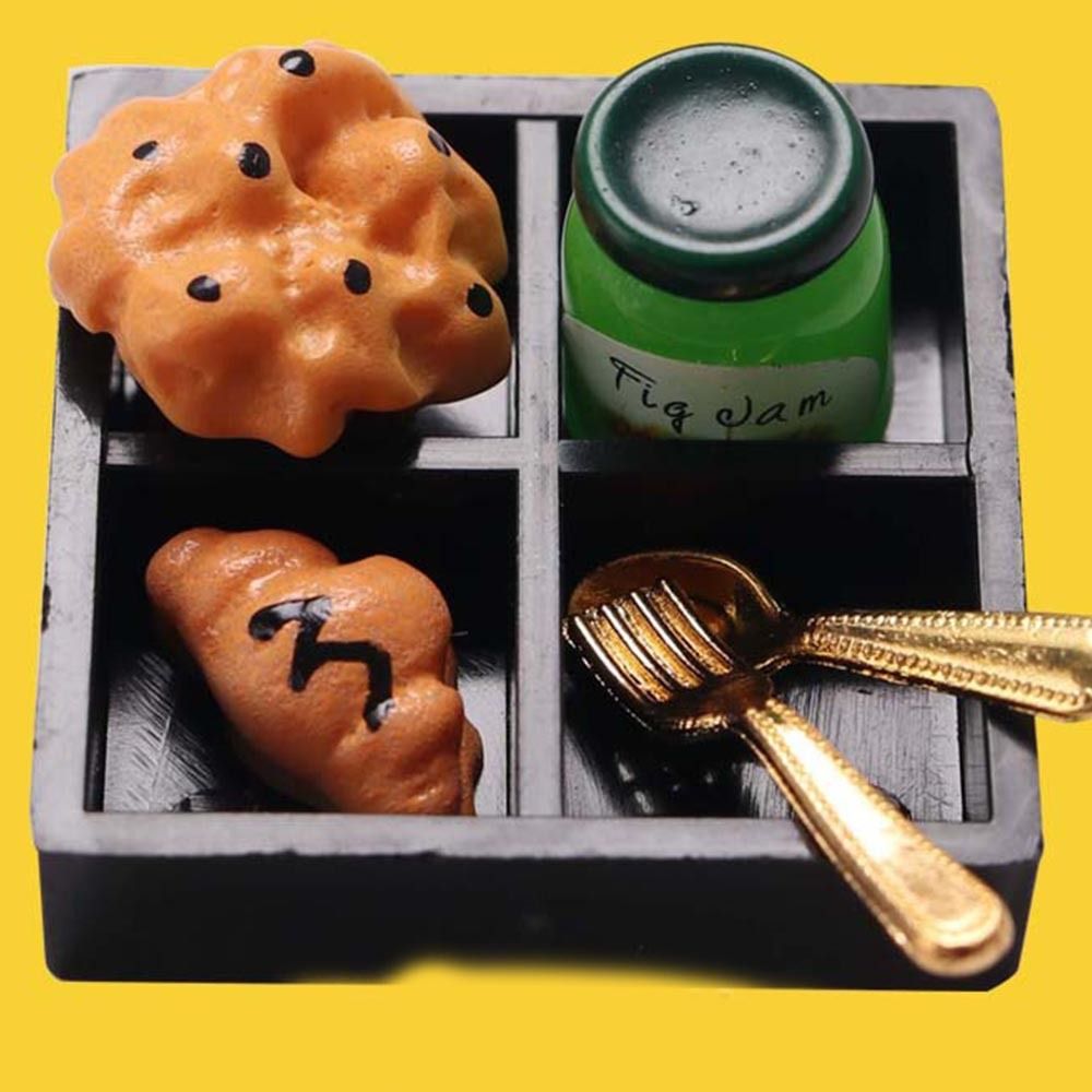 Cake Simulation Food Toy Scene Model Resin Dollhouse Miniature Snack Drink Kawaii   Girls