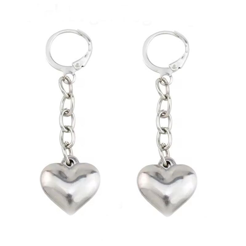 Death Note Ryuk Heart-Shaped Alloy Earrings
