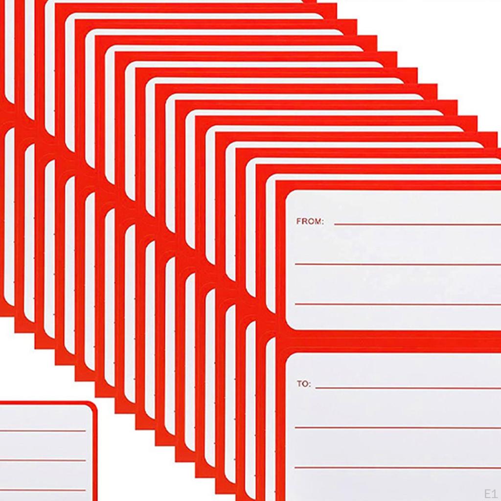 to from Return Address Mailing Labels, to/from Mail Tags Stickers, Handwriting