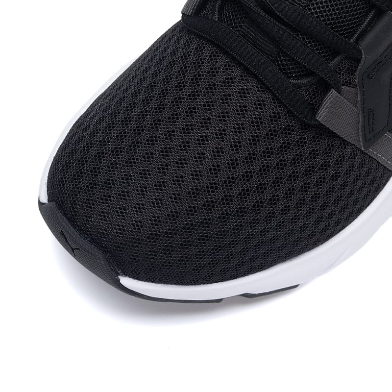PUMA Slip Resistant Abrasion Resistant Slip Resistant Abrasion Resistant Low top Running Shoes Unisex Black White 379271-05