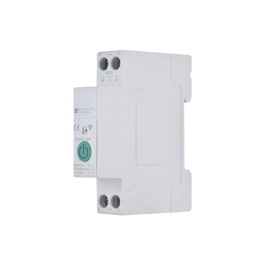 Smart Circuit Breaker TY APP WiFi Enabled Circuit Breaker 63A Monitor Power Consumption Control Timer Electricity