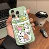 BuBu And DuDu TPU Silicone Case For IPhone 11 12 13 14 15 16 17 Pro Max Shockproof Clear Back Cover