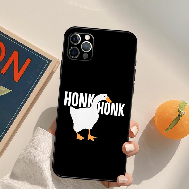 Untitled Goose Duck Game Funda Case For iPhone 16 15 14 Pro Max 11 12 13 Pro Max Mini XR 16 15 Plus 16e Phone Cover