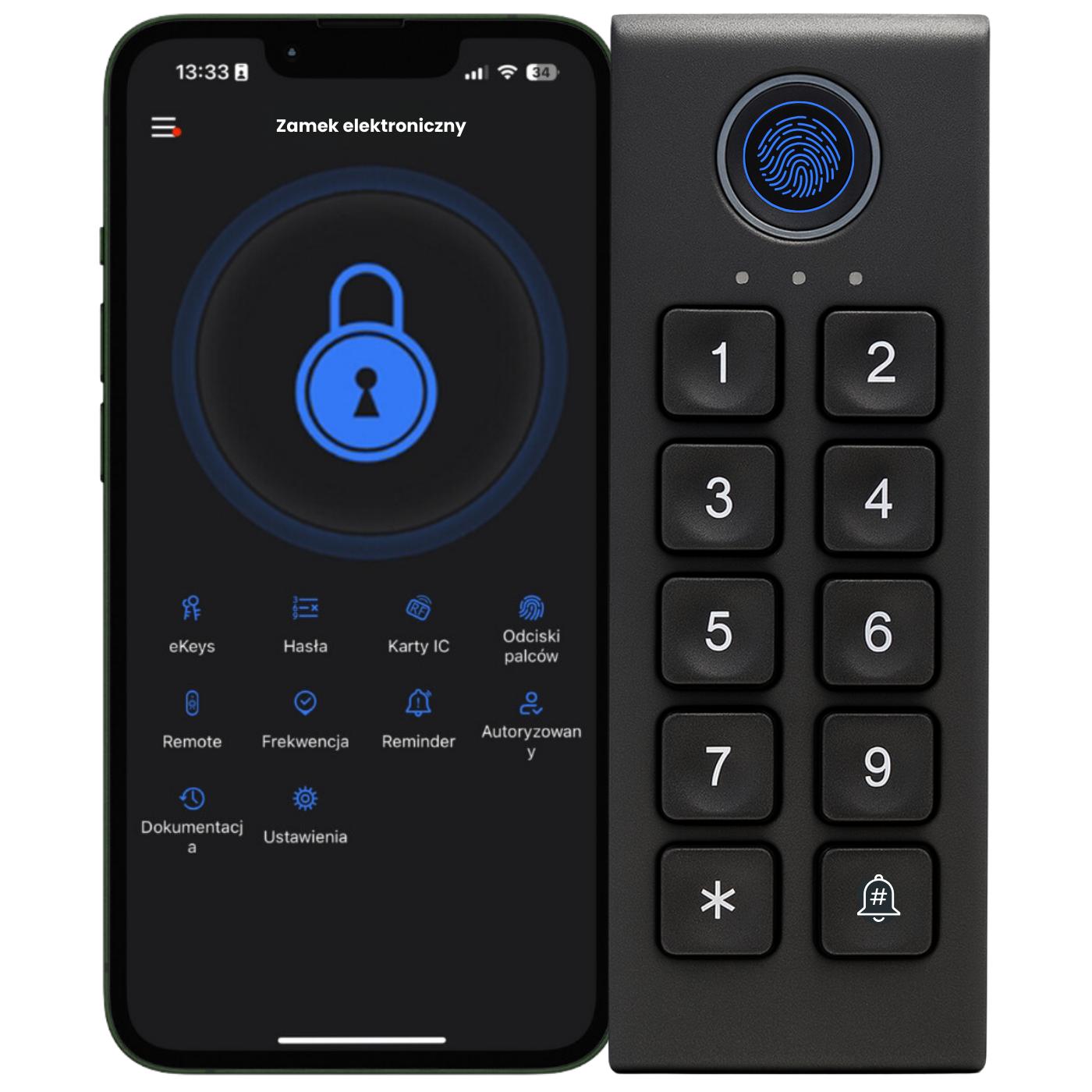 WK3 TTLock Wireless Keyboard