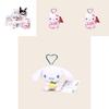 Cinnamoroll Kuromi Character Plush Keychain With Heartshaped Cherry Blossom Hello Kitty For School Bag Gift