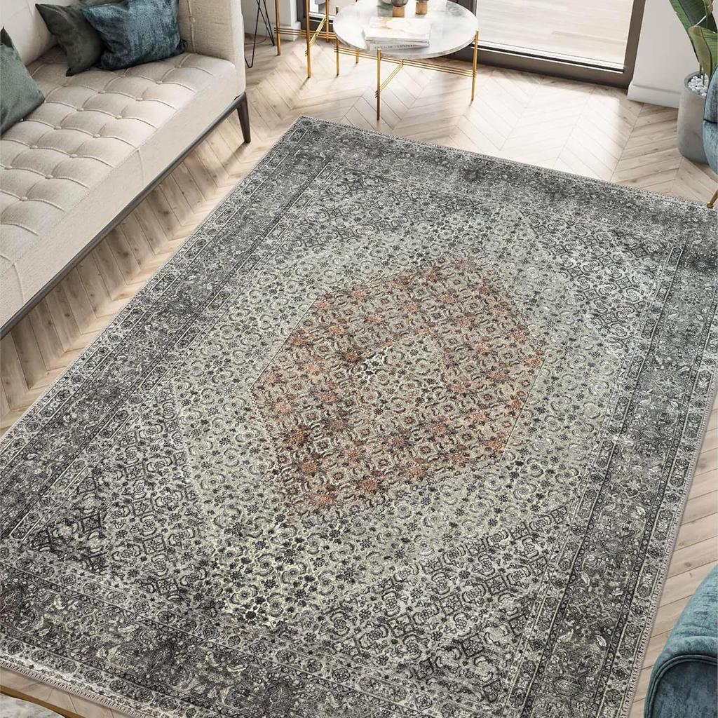 American Persian Carpet Living Room Fully Covered Large Area Sofa Carpet Bedroom Bedside Carpet