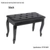 Solid Wood Adjustable Piano & Guitar Stool for One or Two People