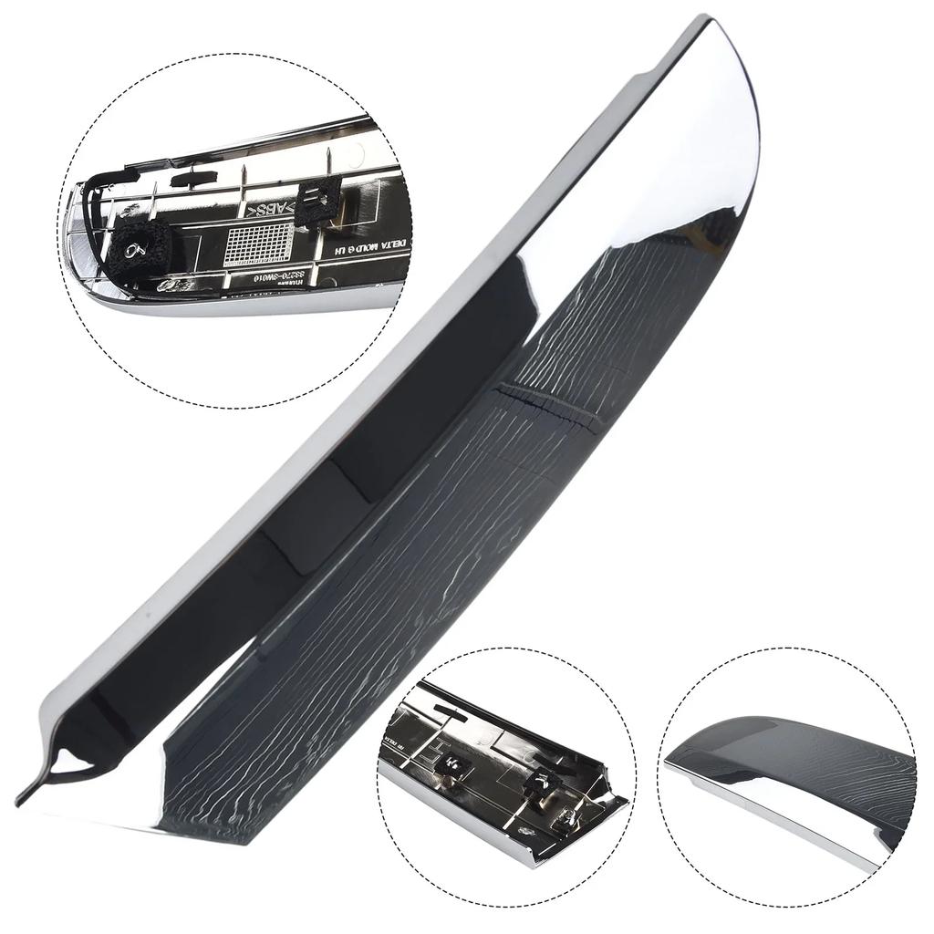 1pcs Car Left Side Rear Doors Pillar Molding Door Belt Chrome Pillar Covers Suitable For Kia Sportage 2011-2016 Cars Accessories