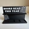 Book Counter Book Tracking Sign Modern Reading Counter for Classroom Bedside Table Student Men Retail Display Teacher Home