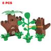 Multiple Models Big Size Building Blocks Farm Ocean Dinosaur Zoo Animals Series Set Assemble Education Toys For Children