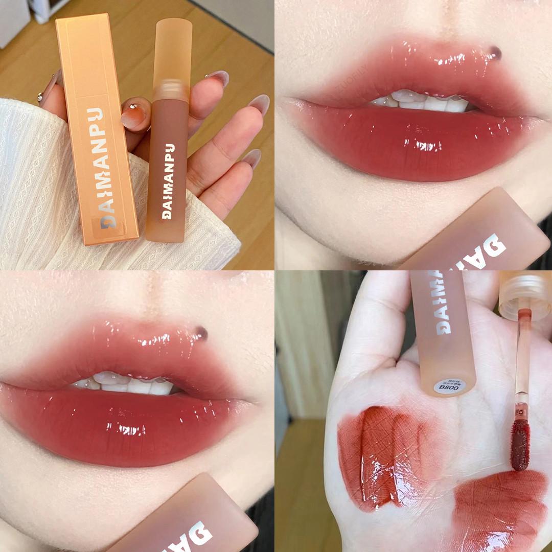 Желейный водный блеск для губ, глазурь для губ, зеркальный эффект, увлажняющий блеск для губ, стойкий оттенок для губ, макияж для губ