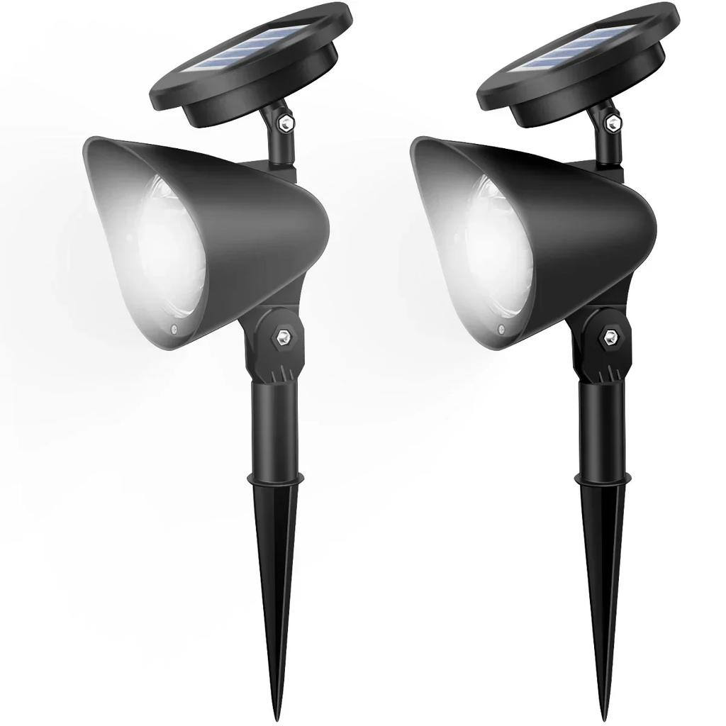 Outdoor Led Solar Spotlight Garden Lights Landscape Decoration IP65 Waterproof for Lawn Courtyard Pathway Tree Separately Lamp