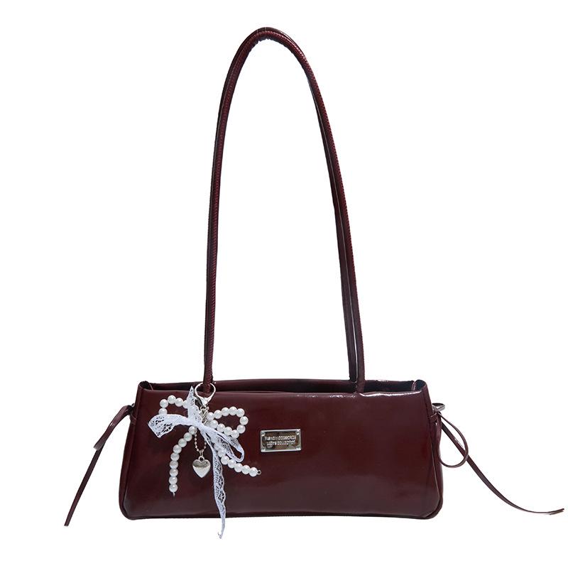 Korean Style Elegant Women's Single Shoulder Underarm Bag - Trendy High-End Commuter Fashion