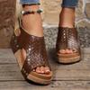 Cool Style Sandals Womens Casual Wedge Sandal Platform Shoes Classic Retro Shoe Bohemian Wedge Heels Wide Width Sandalias