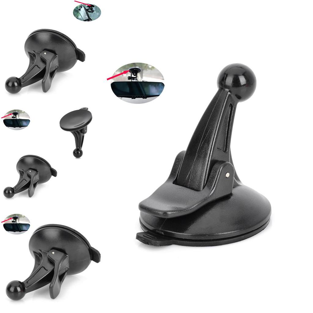 Schwarze Auto-Halterung Kunststoff-Halterung Für Navigationsgerät Saugnapf-Ständer 17mm Durchmesser Leicht Und Langlebig