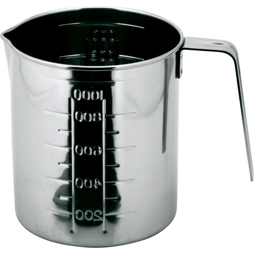 Ichibishi Metal 18-8 Stainless Steel Nest Measuring Cup, 1000cc, BMZ4305
