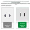 BULL GN-933K New National Standard 3-Way Power Converter Plug