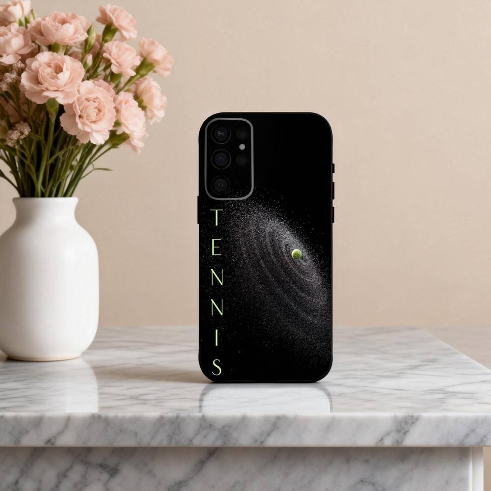 T-Tennis B-Ball Sport  Phone Case For Samsung S25,24,23,22,30,21,10,9,Ultra,Plus,Lite,FE,4,5 G Soft Black Case