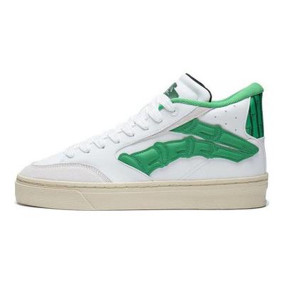 Li Ning We Wo 180 Durable Breathable Low-Top Skate Shoes Men Skate Shoes White Green AECT019-3