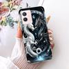 For Vivo Y33s 5G Clear Case Aesthetic Luxury Cute Cat Fashion Butterfly Funny Painted Casing For Vivo V2166A