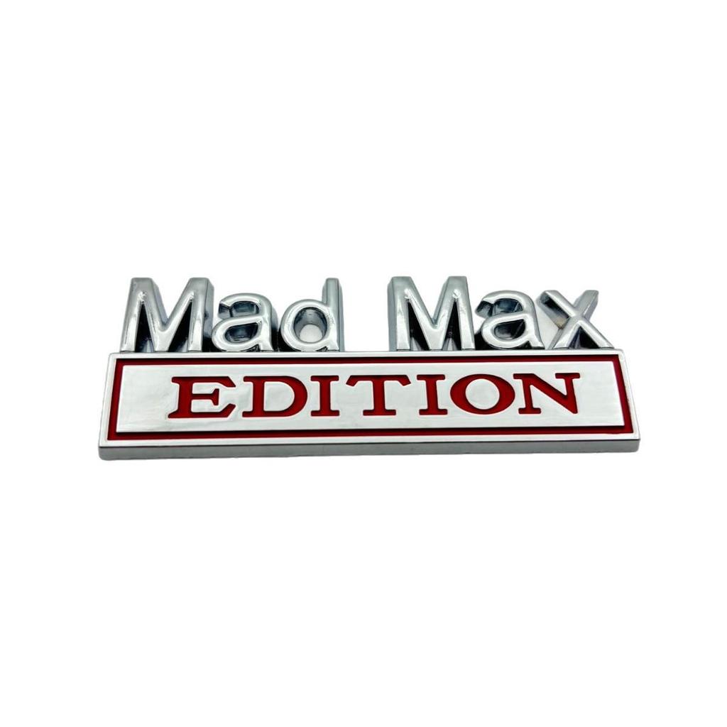 Venta Caliente Transfronteriza Emblema de Guardabarros de Coche MAD MAX - Edición Pegatina Trasera para Carrocería Emblema MADMAX