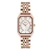 Ladies Retro Steel Strap Small Dial Fashionable Small Square Watch Temperament Waterproof Quartz Watch