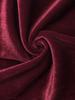 2025 Summer European & American High-Waist Velvet Wide-Leg Pants for Women