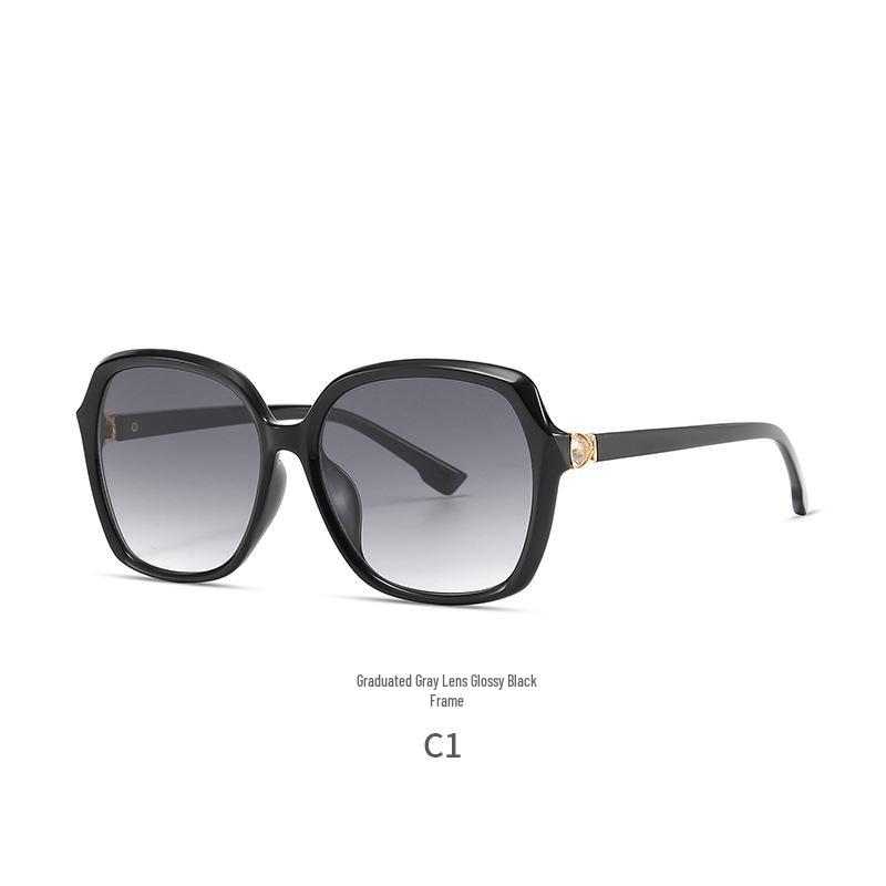 

Шикарные Узкие Солнцезащитные Очки Оверсайз для Квадратных и Круглых Лиц, Защита от УФ-лучей, Уличный Стиль, Изогнутый Дизайн Премиум-класса - Модель 6261.