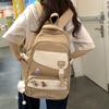 Mori Exquisite Large-capacity Student Schoolbag Women's New Simple Junior High School High School Men's and Women's Backpack