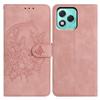 For Honor 400 Lite Case Butterfly Flower Imprinted PU Leather Wallet Stand Phone Cover