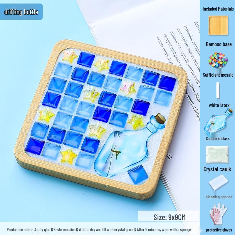 Набор для творчества «Мозаичная мультяшная подставка» своими руками для детей