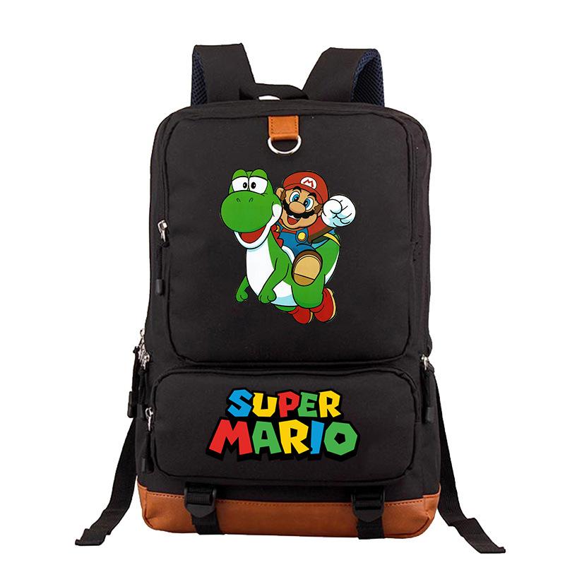 Cartoon Printed Student Schoolbag Large Capacity Leisure Travel Backpack