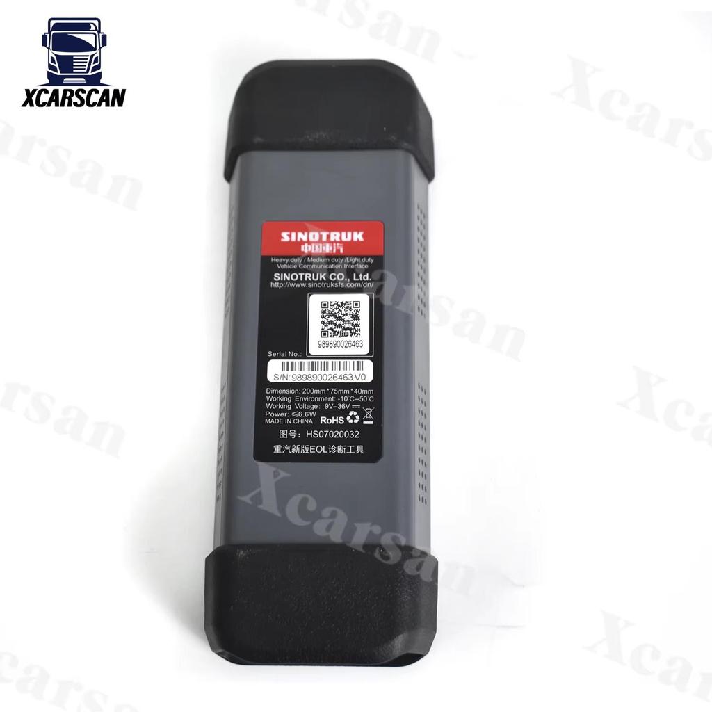 New EOL Diagnostic Tool For Sinotruck Heavy Duty Diesel Engine Truck Sinotruk Diagnostic Scanner Tool
