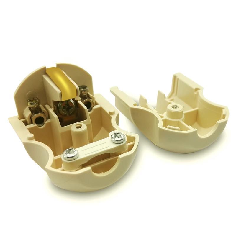 EU-Stecker Buchse-Stecker Adapter 10A/16A für Korea & Russland