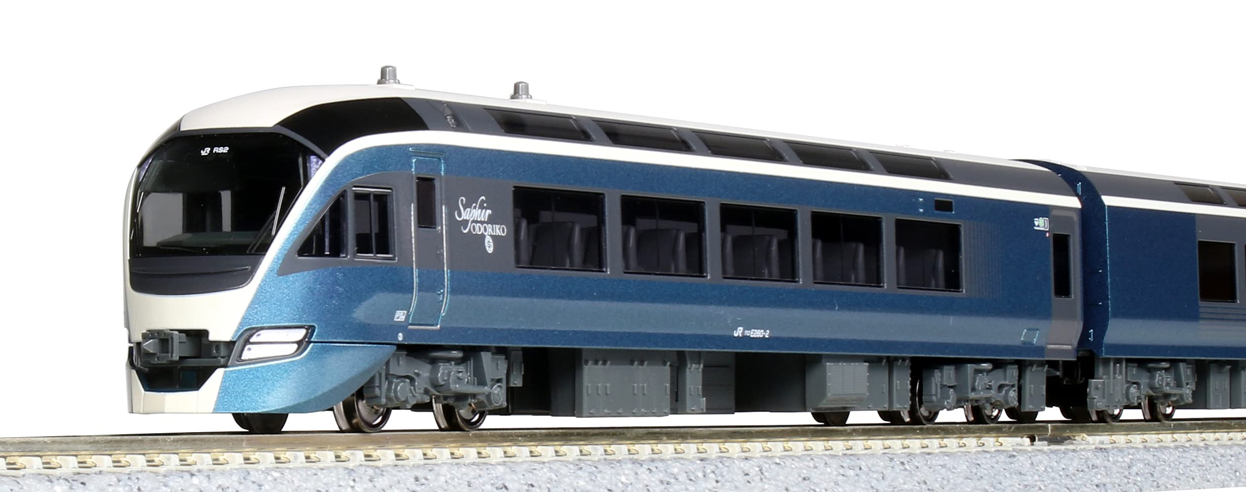 

KATO N Gauge E261 Series Saphir Dancer Basic Set 4-Car 10-1661S Railway Model Train