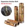 1Pcs M6-M12 Expansion Bolts Carbon Steel Fully Threaded Concrete Wedge Expansion Anchor Hex Bolt Heavy Duty