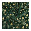 PV Velvet Gold Stamping Fabric for Autumn & Winter - Ideal for Christmas Tree, Plush Snowflake Clothing, Shoes, Hats, Luggage, and Toys.