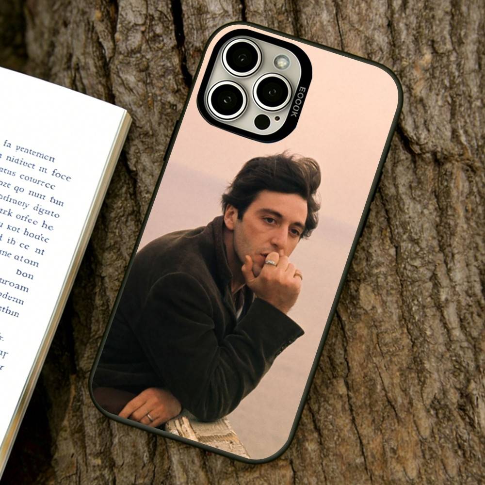 Al Pacino Phone Case For iPhone 17,16,15,14,13,12,11 Plus,Pro Max,XS,Colorful Silver Phone Case Funda Cover