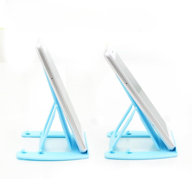 Card Mobile Phone Stand Foldable with Two Adjustable Angle Mobile Phone Stand Portable Plastic Mobile Phone Stand