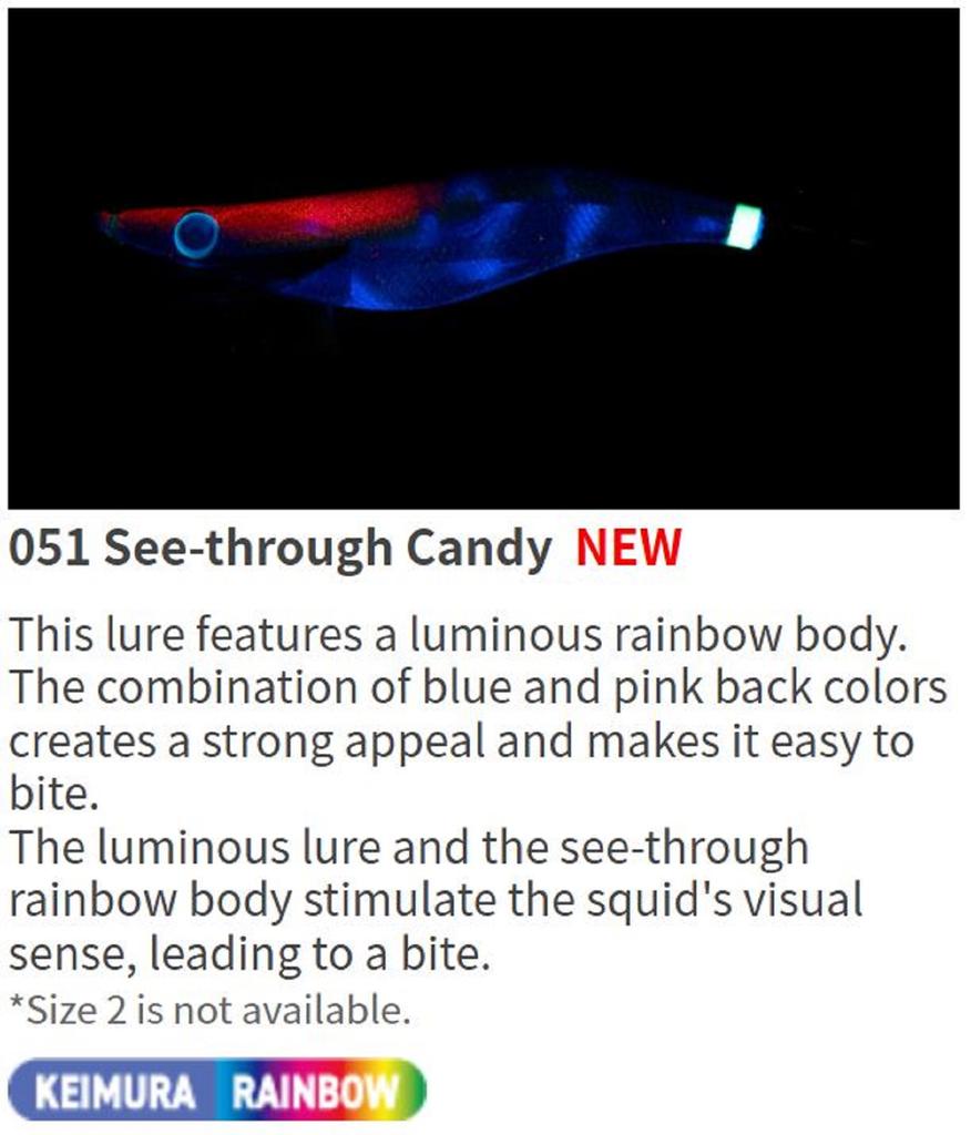 Yamashita Live Egi-O King Squid Jig 3.0-15 grams-3.5 sec per m 051 (3688)