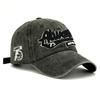 Washed for Aging, Embroidered Letters, Duckbill Cap, Men's, Outdoor Sun Protection, Sun Shading Baseball Cap, Women's