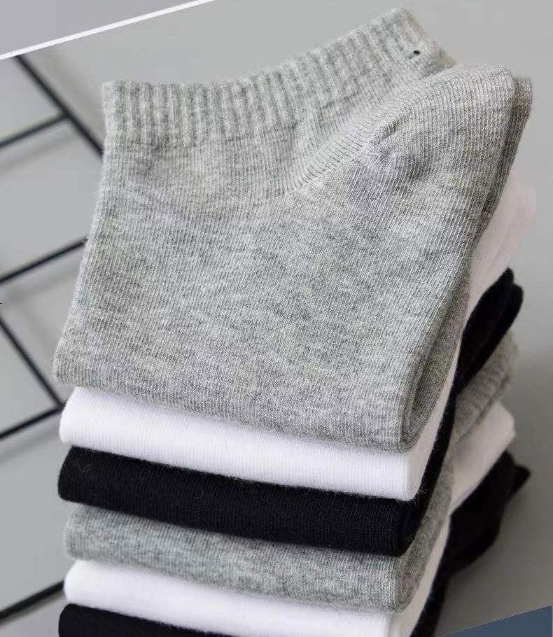 

10 пар унисекс повседневные однотонные носки-лодочки тонкие дышащие удобные антизапаховые впитывающие пот низкие носки до щиколотки для мужчин и женщин One Size