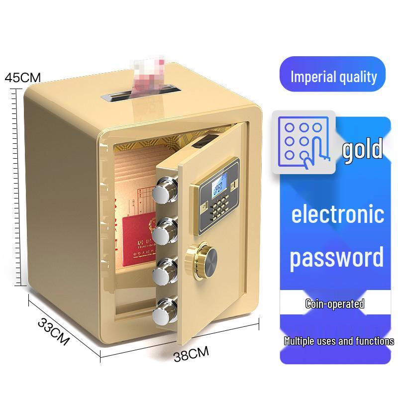 2025 Password Protected Piggy Bank for Adults & Kids - Deposit & Withdraw Savings Safely
