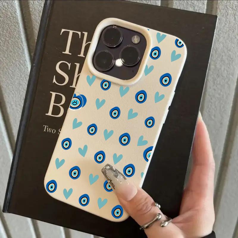 

Cute Love Heart Eyes Phone Case For iPhone 17 Pro Max 16 15 14 13 12 11 Pro 14 15 Plus 17 Air Shockproof Silicone Soft Cover iPhone17 Pro Max